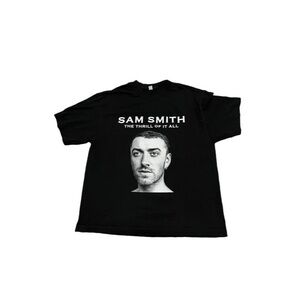 Sam Smith 2018 Tour Tee Size Large